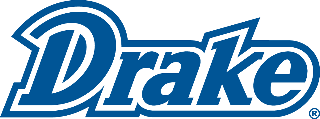 Drake Bulldogs 2015-Pres Wordmark Logo v2 iron on transfers for clothing